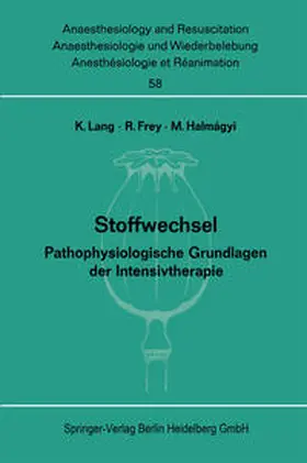 Lang / Frey / Halm;&AAa;gyi |  Stoffwechsel | eBook | Sack Fachmedien