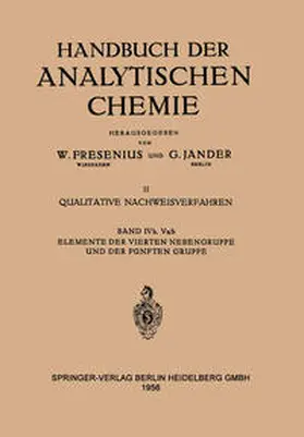  Elemente Der Vierten Nebengruppe und Der Fünften Gruppe | eBook | Sack Fachmedien