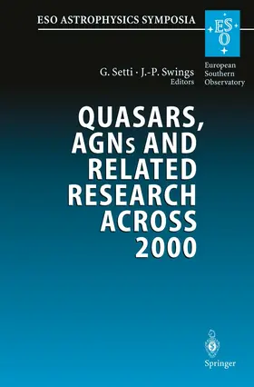 Swings / Setti |  Quasars, AGNs and Related Research Across 2000 | Buch |  Sack Fachmedien