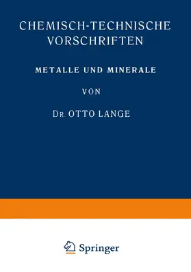 Lange |  Metalle und Minerale | Buch |  Sack Fachmedien