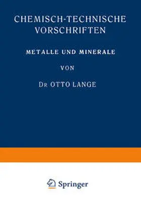 Lange |  Metalle und Minerale | eBook | Sack Fachmedien