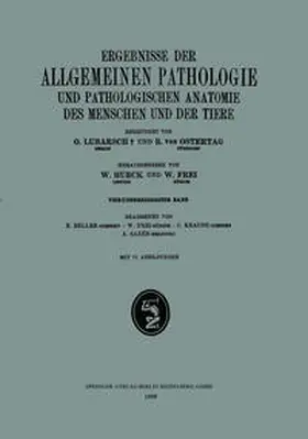 Beller / Frei / Krause |  Ergebnisse der Allgemeinen Pathologie und Pathologischen Anatomie des Menschen und der Tiere | eBook | Sack Fachmedien