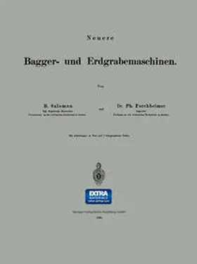 Salomon / Forchheimer |  Neuere Bagger- und Erdgrabemaschinen | eBook | Sack Fachmedien