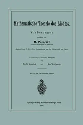 Poincaré / Blondin / Gumlich |  Mathematische Theorie des Lichtes | eBook | Sack Fachmedien