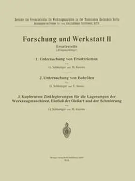 Kurrein / Schlesinger / Simon |  Forschung und Werkstatt II | eBook | Sack Fachmedien