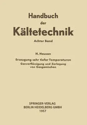 Hausen / Plank |  Erzeugung Sehr Tiefer Temperaturen | eBook | Sack Fachmedien