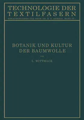 Wittmack |  Botanik und Kultur der Baumwolle | eBook | Sack Fachmedien