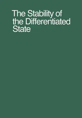 Abbott / URSPRUNG |  The Stability of the Differentiated State | Buch |  Sack Fachmedien