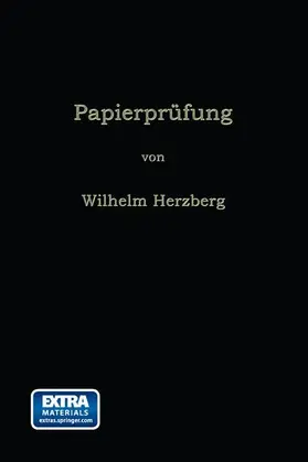 Herzberg |  Papierprüfung | Buch |  Sack Fachmedien