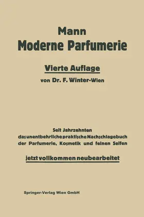 Hofmann / Winter |  Die moderne Parfumerie | Buch |  Sack Fachmedien