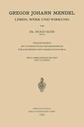 Iltis |  Gregor Johann Mendel | Buch |  Sack Fachmedien