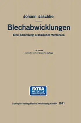 Jaschke |  Die Blechabwicklungen | eBook | Sack Fachmedien