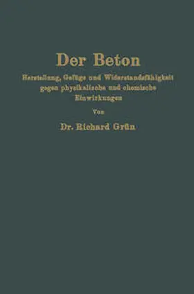 Grün |  Der Beton | eBook | Sack Fachmedien