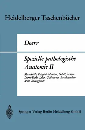 Doerr |  Spezielle pathologische Anatomie II | Buch |  Sack Fachmedien