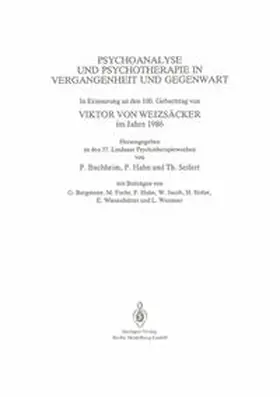 Buchheim / Weizsäcker |  Psychoanalyse und Psychotherapie in der Vergangenheit und Gegenwart | eBook | Sack Fachmedien