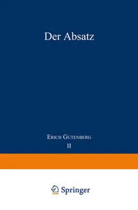 Gutenberg |  Der Absatz | eBook | Sack Fachmedien