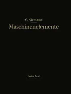 Niemann |  Maschinenelemente | eBook | Sack Fachmedien