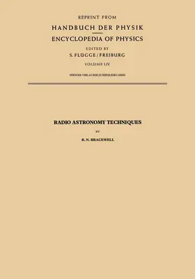 Bracewell |  Radio Astronomy Techniques | Buch |  Sack Fachmedien