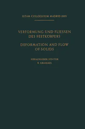 Grammel |  Internationale Union für Theoretische und Angewandte Mechanik / International Union of Theoretical and Applied Mechanics | Buch |  Sack Fachmedien