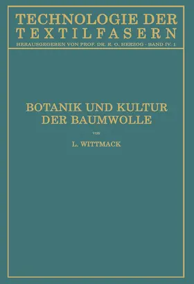 Fraenkel / Wittmack |  Botanik und Kultur der Baumwolle | Buch |  Sack Fachmedien