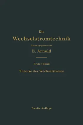 La Cour / Arnold |  Theorie der Wechselströme | Buch |  Sack Fachmedien