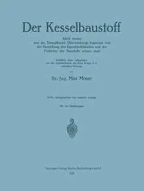 Moser | Der Kesselbaustoff | E-Book | sack.de