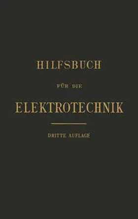 Grawinkel / Fink / Goppelsroeder |  Hilfsbuch für die Elektrotechnik | eBook | Sack Fachmedien