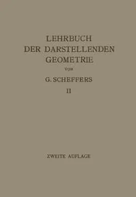 Scheffers |  Lehrbuch der Darstellenden Geometrie | eBook | Sack Fachmedien