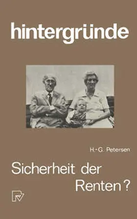 Petersen |  Sicherheit der Renten? | eBook | Sack Fachmedien