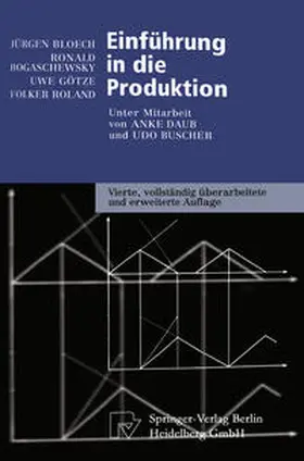 Bloech / Bogaschewsky / Götze |  Einführung in die Produktion | eBook | Sack Fachmedien
