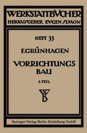 Gruenhagen / Klautke |  Der Vorrichtungsbau | eBook | Sack Fachmedien