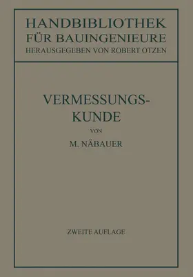 Näbauer / Otzen |  Vermessungskunde | Buch |  Sack Fachmedien