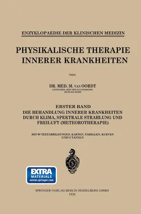 van Oordt / Langenstein |  Physikalische Therapie Innerer Krankheiten | Buch |  Sack Fachmedien
