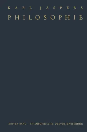 Jaspers |  Philosophie | Buch |  Sack Fachmedien