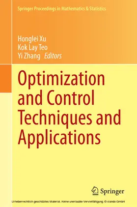 Xu / Teo / Zhang | Optimization and Control Techniques and Applications | E-Book | sack.de