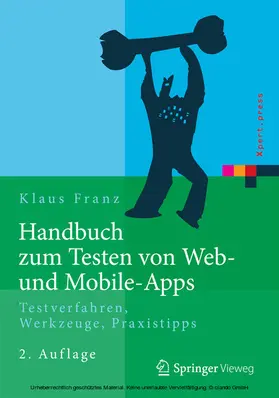 Franz | Handbuch zum Testen von Web- und Mobile-Apps | E-Book | sack.de