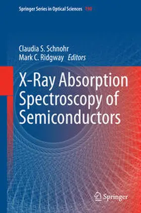 Ridgway / Schnohr |  X-Ray Absorption Spectroscopy of Semiconductors | Buch |  Sack Fachmedien