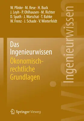 Plinke / Rese / Frenz |  Das Ingenieurwissen: Ökonomisch-rechtliche Grundlagen | eBook | Sack Fachmedien