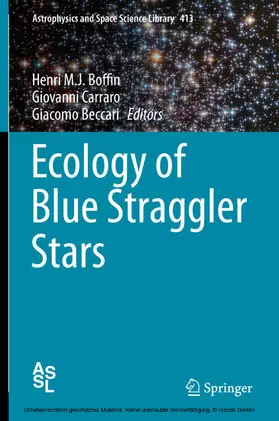Boffin / Carraro / Beccari | Ecology of Blue Straggler Stars | E-Book | sack.de