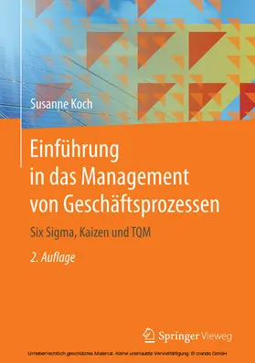 Koch |  Einführung in das Management von Geschäftsprozessen | eBook | Sack Fachmedien