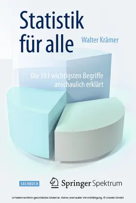 Krämer |  Statistik für alle | eBook | Sack Fachmedien