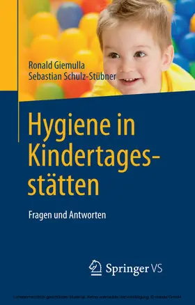 Giemulla / Schulz-Stübner |  Hygiene in Kindertagesstätten | eBook | Sack Fachmedien