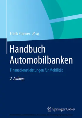 Stenner | Handbuch Automobilbanken | E-Book | www2.sack.de
