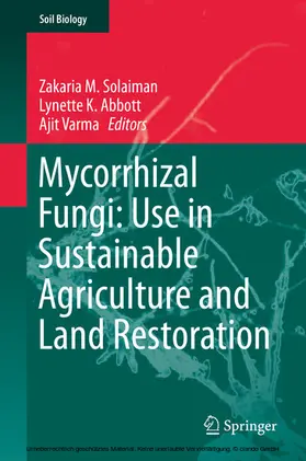 Solaiman / Abbott / Varma |  Mycorrhizal Fungi: Use in Sustainable Agriculture and Land Restoration | eBook | Sack Fachmedien