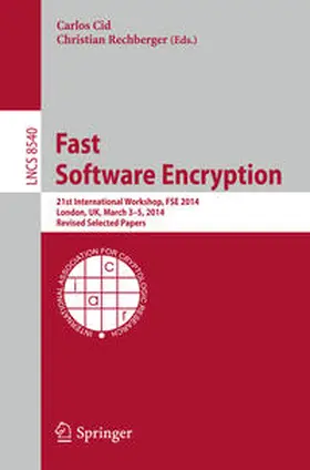 Cid / Rechberger | Fast Software Encryption | E-Book | sack.de