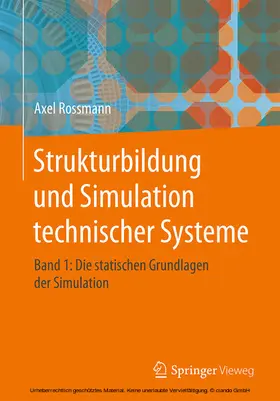 Rossmann |  Strukturbildung und Simulation technischer Systeme Band 1 | eBook | Sack Fachmedien