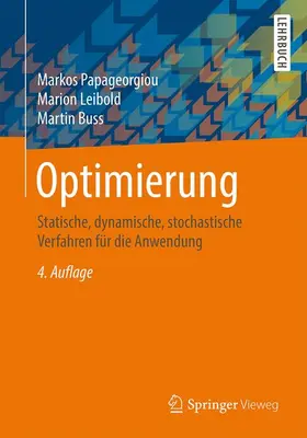 Papageorgiou / Buss / Leibold |  Optimierung | Buch |  Sack Fachmedien