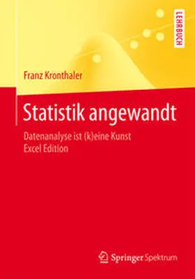 Kronthaler |  Statistik angewandt | eBook | Sack Fachmedien