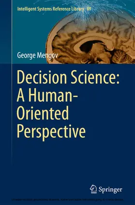 Mengov |  Decision Science: A Human-Oriented Perspective | eBook | Sack Fachmedien