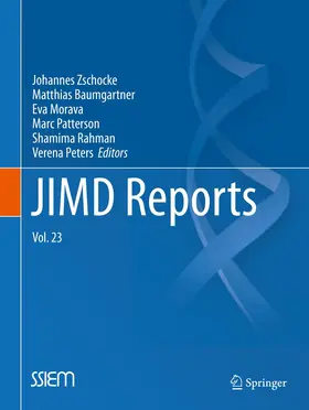 Zschocke / Baumgartner / Peters |  JIMD Reports, Volume 23 | Buch |  Sack Fachmedien